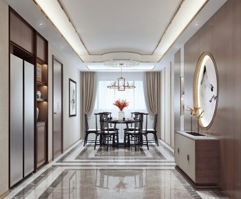 New Chinese Style Dining Room-ID:120033031