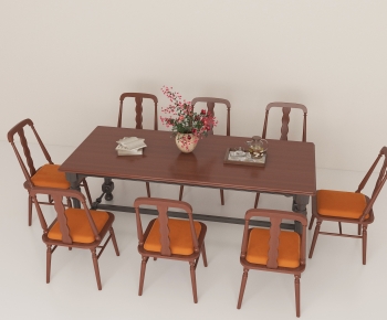 Modern Dining Table And Chairs-ID:689945944