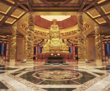 Modern Buddhist Temples-ID:145010949