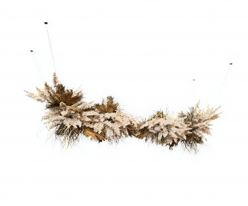 Wabi-sabi Style Long Chandelier-ID:592134007