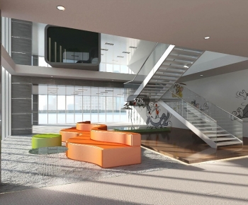 Modern Office Rest Area-ID:527343033