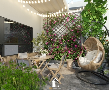 Modern Courtyard/landscape-ID:565124039