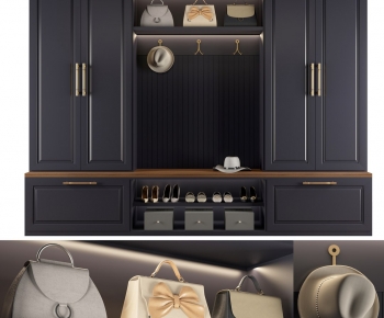 Simple European Style Shoe Cabinet-ID:789349187