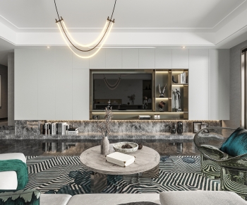 Modern A Living Room-ID:777195938