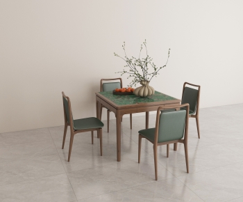 Modern Mahjong Tables And Chairs-ID:364880088