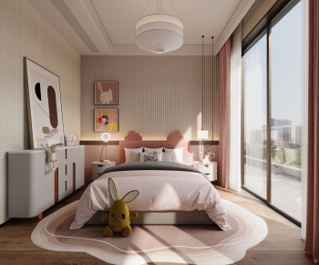 Modern Girl's Room Daughter's Room-ID:747330901