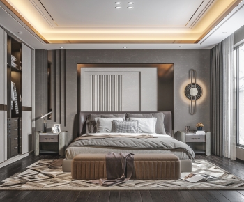 Modern Bedroom-ID:345743895