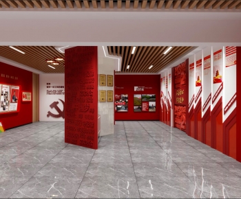 Modern Exhibition Hall-ID:702580931