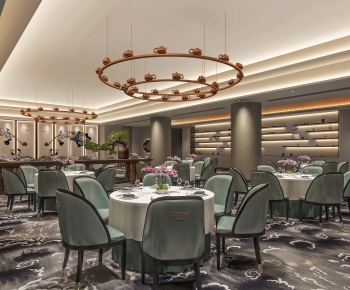 新中式酒店宴会厅-ID:509005071