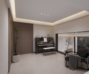 New Chinese Style Piano Room-ID:351696019