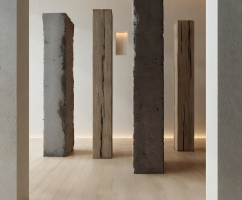 Wabi-sabi Style Column-ID:974855909