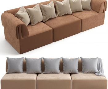 Modern Three-seat Sofa-ID:896611931