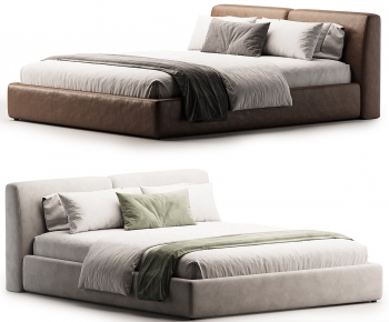 Modern Double Bed-ID:216415887