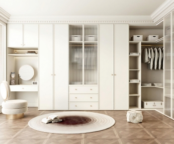French Style Clothes Storage Area-ID:189302929