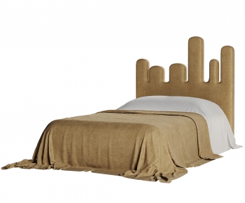 Modern Double Bed-ID:983520984