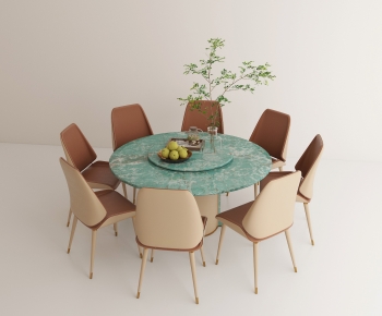 Modern Dining Table And Chairs-ID:495579259