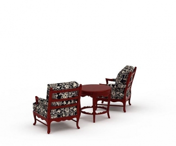 European Style Single Sofa-ID:340377091