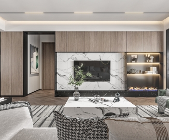 Modern A Living Room-ID:104420906