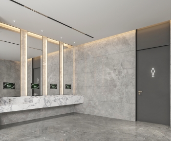 Modern Office Toilet-ID:965819442