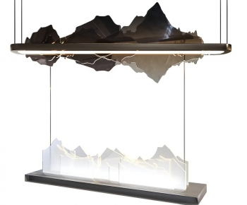 New Chinese Style Long Chandelier-ID:317127949