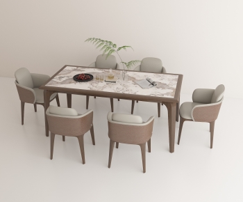 Modern Dining Table And Chairs-ID:782309066