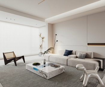 Modern A Living Room-ID:878427986