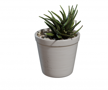 Modern Potted Green Plant-ID:183451899