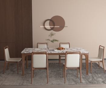Modern Dining Table And Chairs-ID:607326986