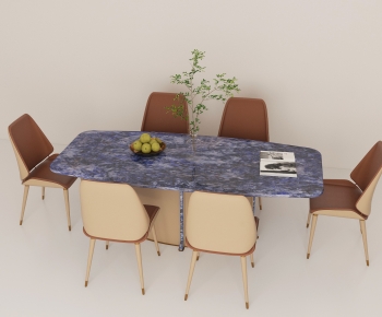 Modern Dining Table And Chairs-ID:841299061
