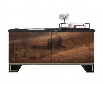 New Chinese Style Side Cabinet-ID:402848019