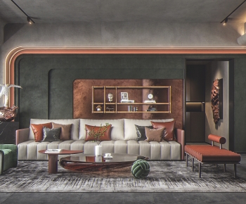 Modern A Living Room-ID:239537959