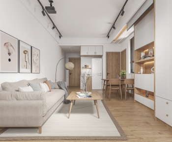 Nordic Style A Living Room-ID:967037924