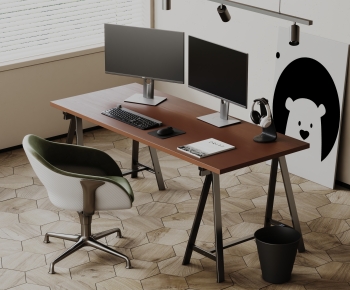 Modern Computer Desk-ID:956207045