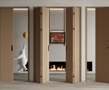 Modern Sliding Door-ID:546560352