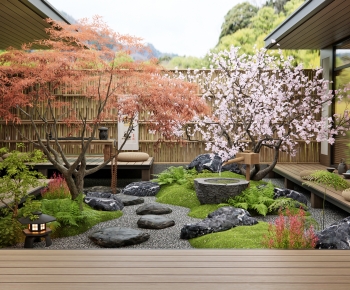 Japanese Style Courtyard/landscape-ID:103924993