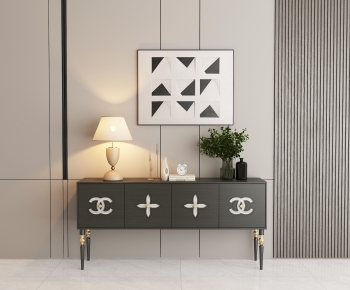 Modern Entrance Cabinet-ID:440062056