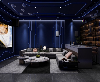 Modern Audiovisual Room-ID:833791979
