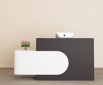 Modern Reception Desk-ID:683188926