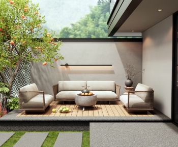 Modern Outdoor Sofa-ID:452476986