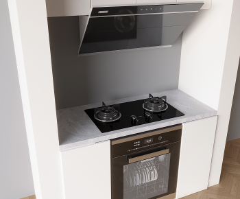 Modern Kitchen Electric Gas Range-ID:523401988