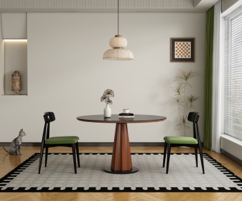 Modern Dining Table And Chairs-ID:800091034