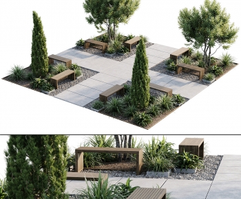 Modern Park Landscape-ID:173010899
