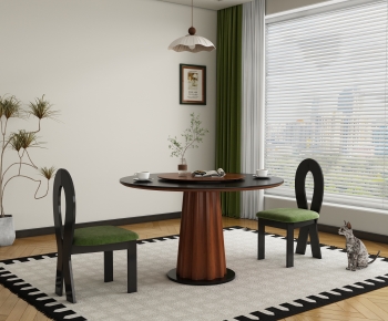 Modern Dining Table And Chairs-ID:311541088