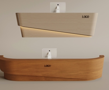 Modern Reception Desk-ID:674616106