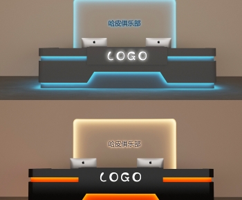 Modern Reception Desk-ID:889570004