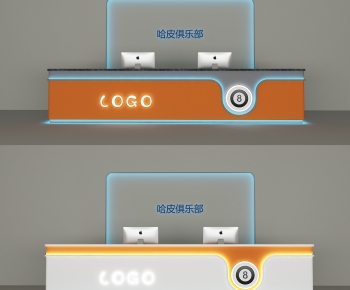 Modern Reception Desk-ID:102839539