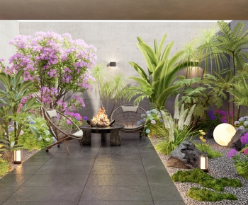 Modern Courtyard/landscape-ID:821460968