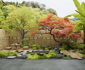 Japanese Style Courtyard/landscape-ID:559588911