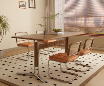 Modern Dining Table And Chairs-ID:595228919