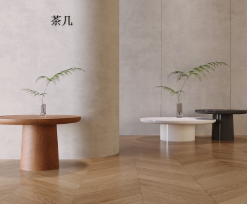 现代圆形茶几组合-ID:425055035